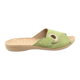 Zapatos de mujer befado pu 265D008 verde