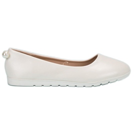 SHELOVET Bailarinas blancas blanco