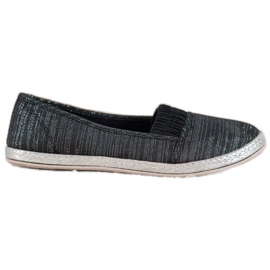 SHELOVET Zapatillas slip-on negro