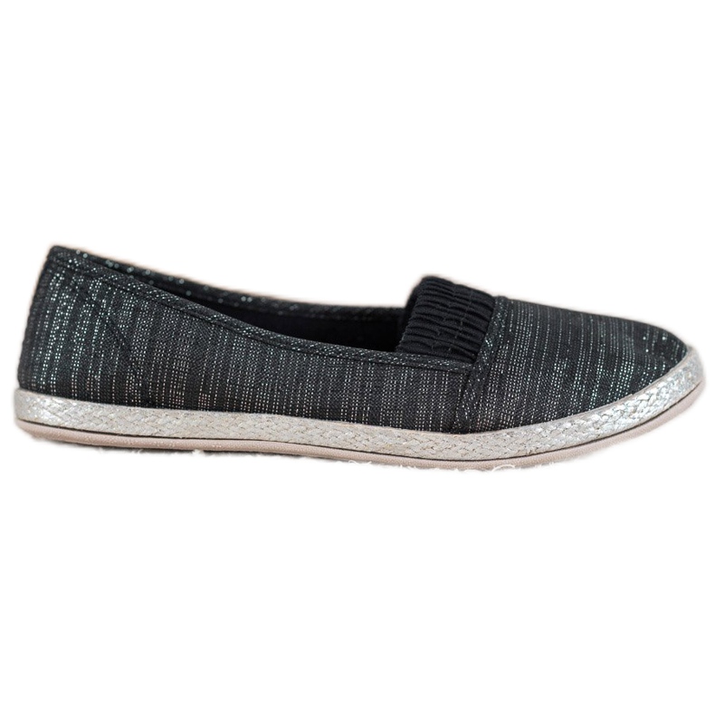 SHELOVET Zapatillas slip-on negro