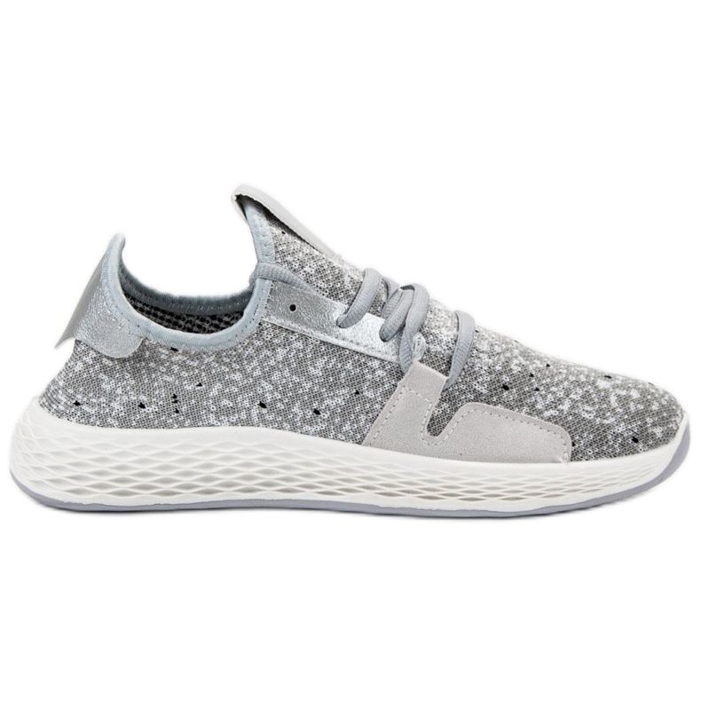 SHELOVET Calzado deportivo sin cordones gris