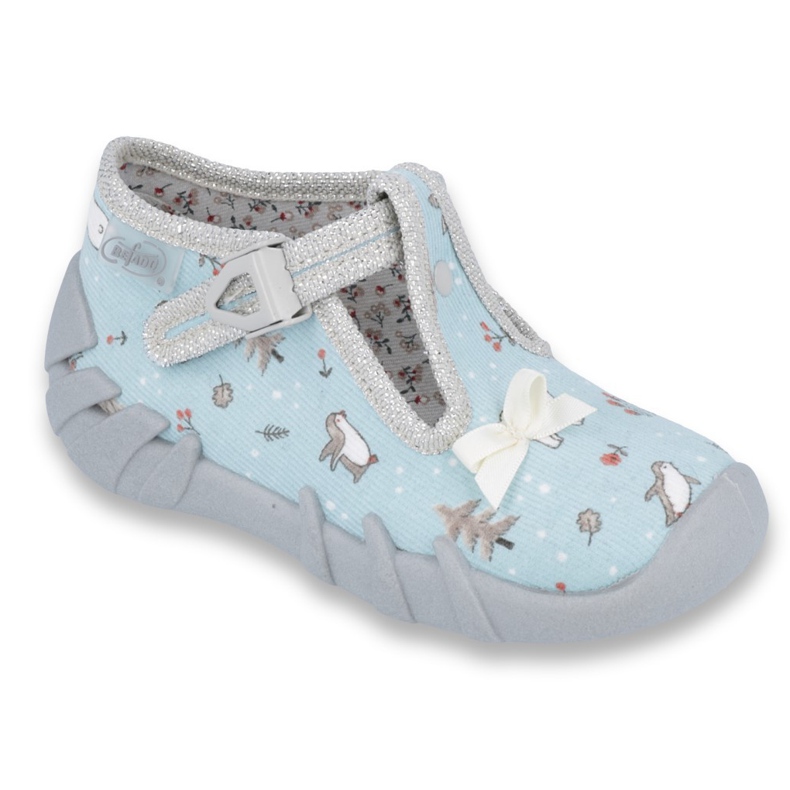 Calzado infantil befado 110P366 azul gris