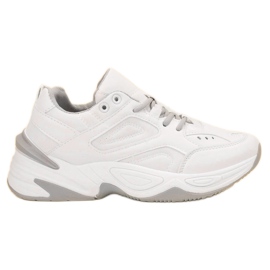 SHELOVET Zapatillas blancas blanco