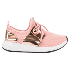 SHELOVET Calzado deportivo de moda rosado