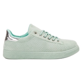 SHELOVET Zapatos de mujer mint verde