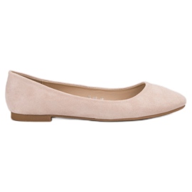 Small Swan Bailarinas de Ante Beige