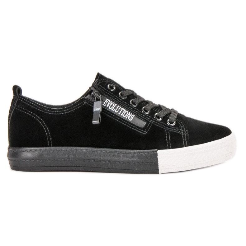 SHELOVET Zapatillas Negras negro verde