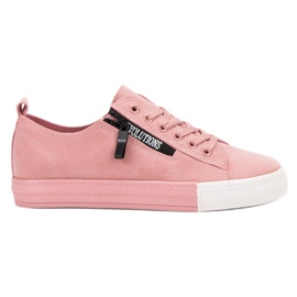 SHELOVET Zapatillas Rosadas rosado