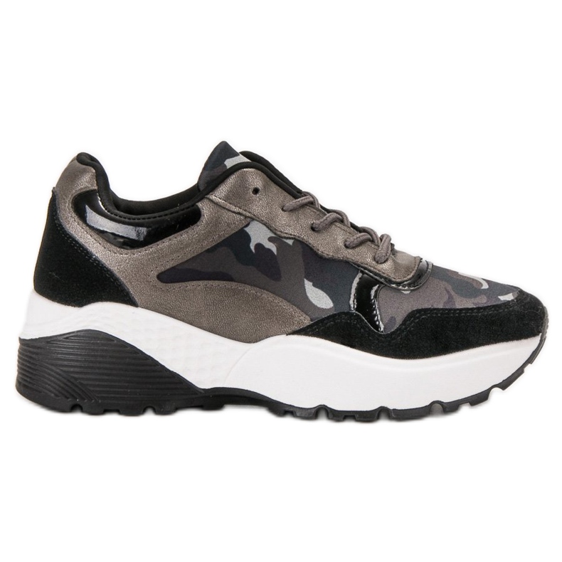 SHELOVET Zapatillas Moro negro