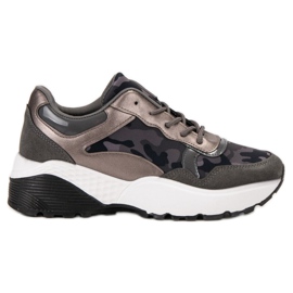 SHELOVET Zapatillas Moro gris multicolor