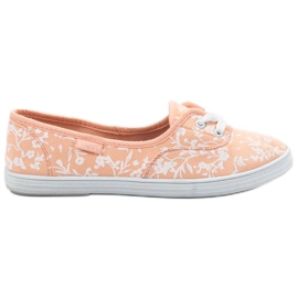 Deportivas con estampado VICES blanco naranja