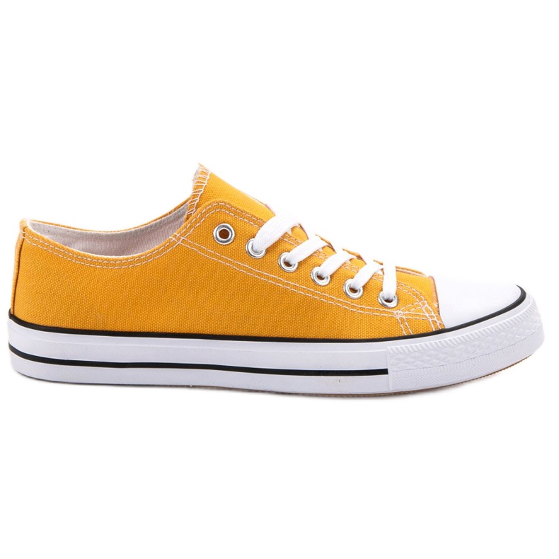 SHELOVET Zapatillas Mostaza amarillo