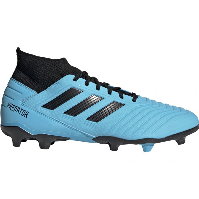 Botas de fútbol adidas Predator 19.3 Fg M F35593 azul Botas de fútbol adidas Predator 19.3 Fg M F35593 azul