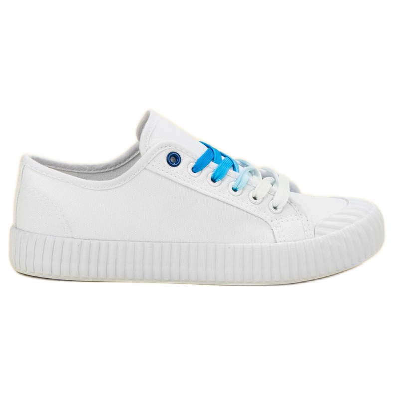 SHELOVET Zapatillas blancas blanco