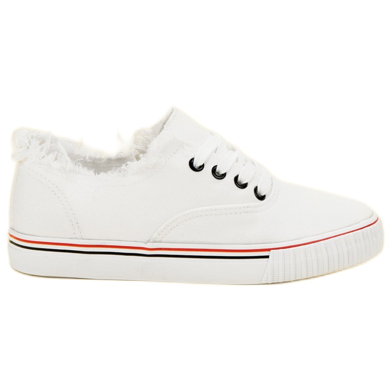 SHELOVET Zapatillas Textiles Blancas blanco