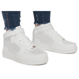 Zapatillas blancas High Force One blanco multicolor