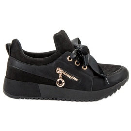 SHELOVET Zapatos brocados negro