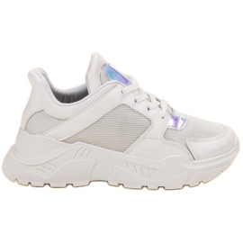 GUAPISSIMA Zapatillas de moda blanco