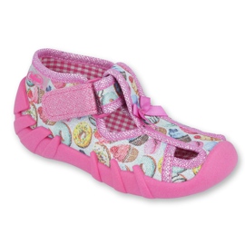 Calzado infantil befado 190P091 rosa multicolor