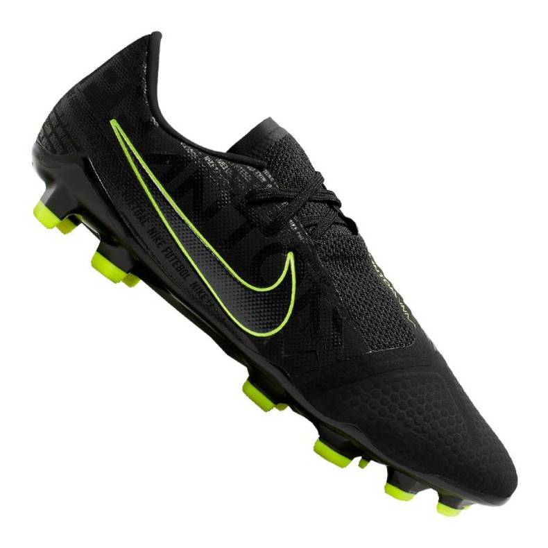 Botas de fútbol Nike Phantom Vnm Pro Fg M AO8738-007 negro negro