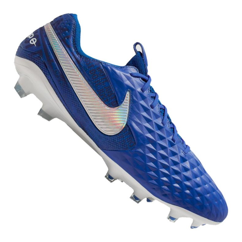 Botas de fútbol Nike Legend 8 Elite Fg M AT5293-414 azul azul