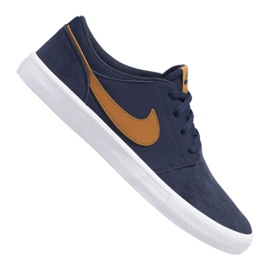 Calzado Nike Sb Solarsoft Portmore Ii M 880266-402 azul marino