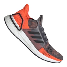 Zapatillas de running adidas UltraBoost 19 m M G27517 naranja gris