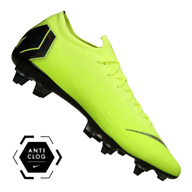 Botas de fútbol Nike Vapor 12 Elite SG-Pro Ac M AH7381-701 amarillo
