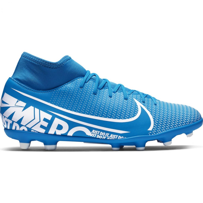 Zapatillas de fútbol Nike Mercurial Superfly 7 Club FG / MG M AT7949-414 azul azul Zapatillas de fútbol Nike Mercurial Superfly 7 Club FG / MG M AT7949-414 azul azul