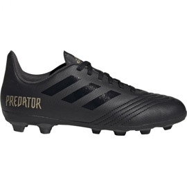 Botas de fútbol Adidas Predator 19.4 FxG Jr EF8989 negras negro negro