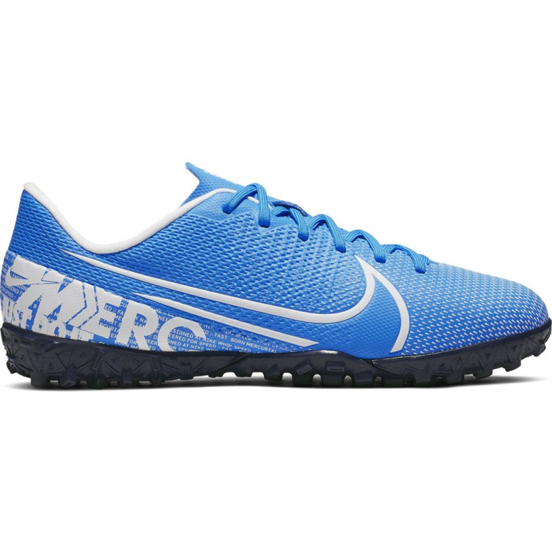 Zapatillas de fútbol Nike Mercurial Vapor 13 Academy Tf Jr AT8145 414 azul Zapatillas de fútbol Nike Mercurial Vapor 13 Academy Tf Jr AT8145 414 azul