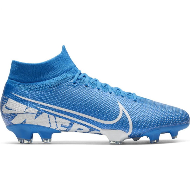 Zapatillas de fútbol Nike Mercurial Superfly 7 Pro Fg M AT5382 414 azul