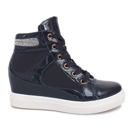 Deportivas Cuña A-35 Azul Marino