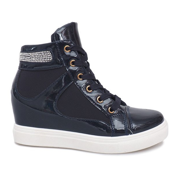 Deportivas Cuña A-35 Azul Marino