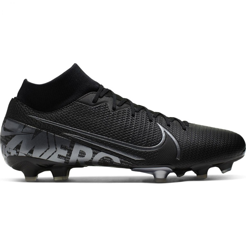 Calzado de fútbol Nike Mercurial Superfly 7 Academy FG / MG M AT7946-001 negro negro