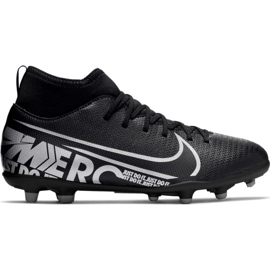 Zapatillas de fútbol Nike Mercurial Superfly 7 Club FG / MG Jr AT8150-001 rosa negro
