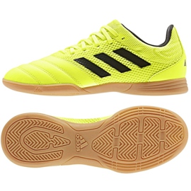 Zapatillas Adidas Copa 19.3 In Sala Jr EF0561 amarillo