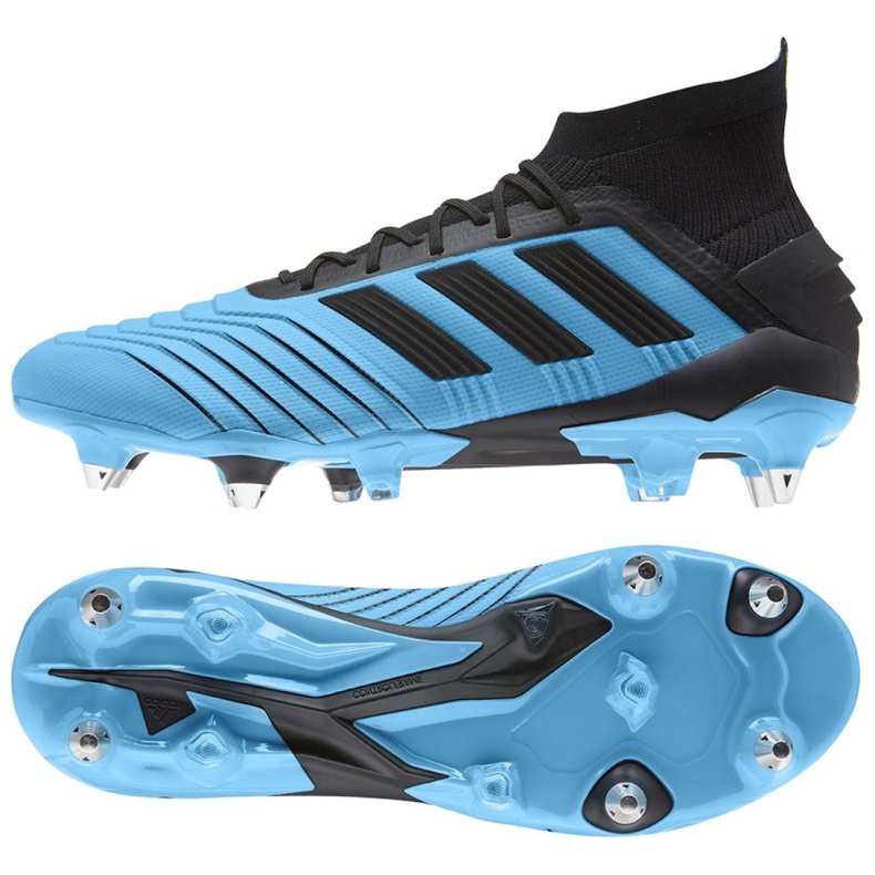 Botas de fútbol adidas Predator 19.1 Sg M F99988 azul azul Botas de fútbol adidas Predator 19.1 Sg M F99988 azul azul