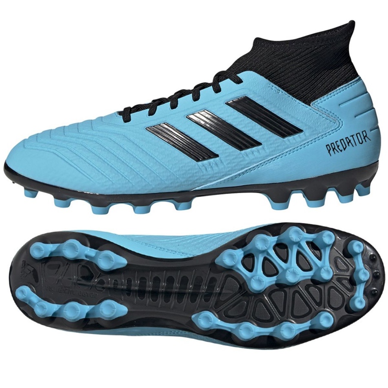 Botas de fútbol adidas Predator 19.3 Ag M F99990 azul azul