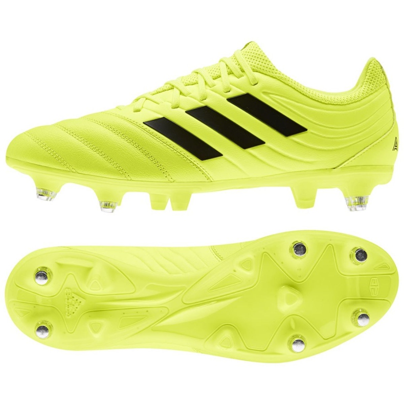 Botas de fútbol adidas Copa 19.3 Sg M F35449 amarillo amarillo