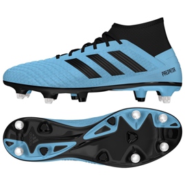 Botas de fútbol adidas Predator 19.3 Sg M EF8033 azul azul Botas de fútbol adidas Predator 19.3 Sg M EF8033 azul azul