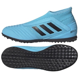 Botas de fútbol adidas Predator 19.3 Ll Tf Jr EF9041 azul azul