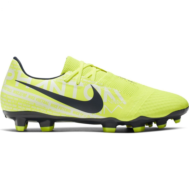Zapatillas de fútbol Nike Phantom Venom Academy Fg M AO0566 717 amarillo