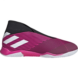 Botas de fútbol adidas Nemeziz 19.3 In M EF0393 rosa rosado rosado
