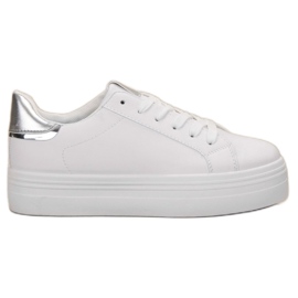 SHELOVET Calzado deportivo de moda blanco