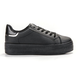 SHELOVET Calzado deportivo de moda negro
