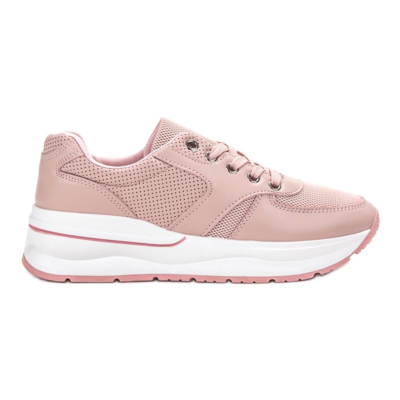 SHELOVET Calzado deportivo con cordones rosado SHELOVET Calzado deportivo con cordones rosado