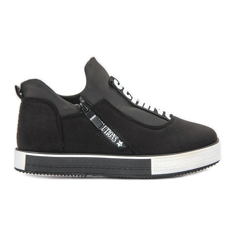 SHELOVET Zapatos de mujer de moda negro multicolor
