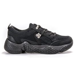 SHELOVET Zapatillas Negras negro SHELOVET Zapatillas Negras negro