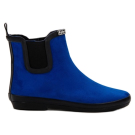 Kylie Chanclos de gamuza para mujer azul Kylie Chanclos de gamuza para mujer azul